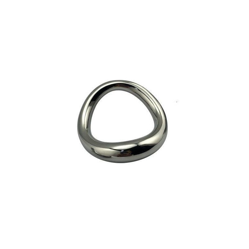 MenSteel Cockring en métal Curved Steel
